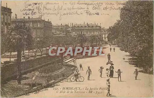 Ansichtskarte AK Bordeaux le Jardin Public Enfants