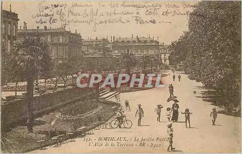 Cartes postales Bordeaux le Jardin Public Enfants