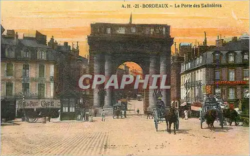 Ansichtskarte AK Bordeaux la Porte des Salinieres