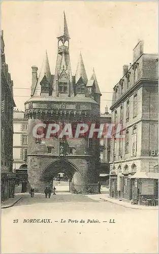 Cartes postales Bordeaux la Porte du Palais