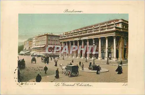 Cartes postales Bordeaux le Grand Theatre