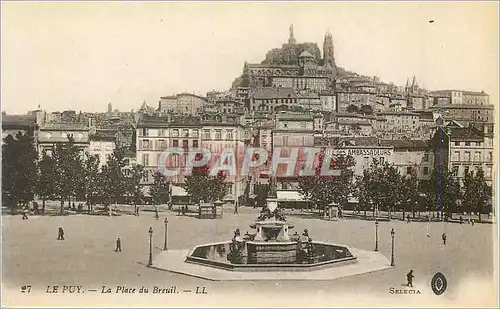 Cartes postales Le Puy la Place du Breuil