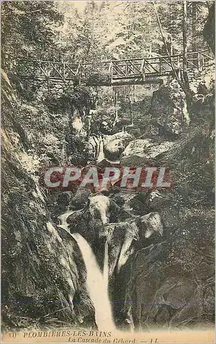 Cartes postales Plombieres les Bains la Cascade