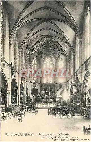 Cartes postales Montferrand Interieur de la Cathedrale