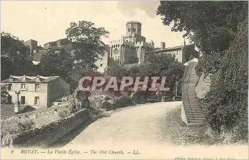 Cartes postales Royat la Vieille Eglise