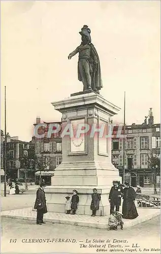 Ansichtskarte AK Clermont Ferrand la Statue de Desaix