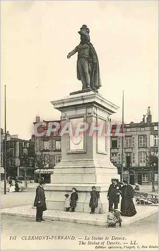Cartes postales Clermont Ferrand la Statue de Desaix