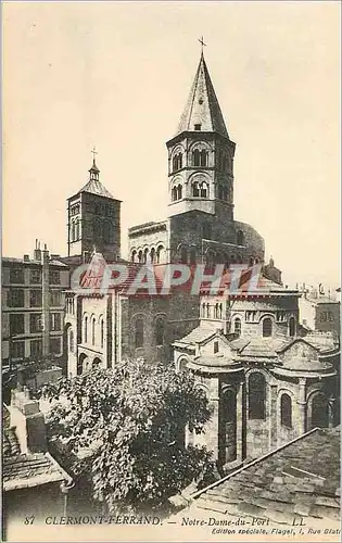 Cartes postales Clermont Ferrand Notre Dame du Port