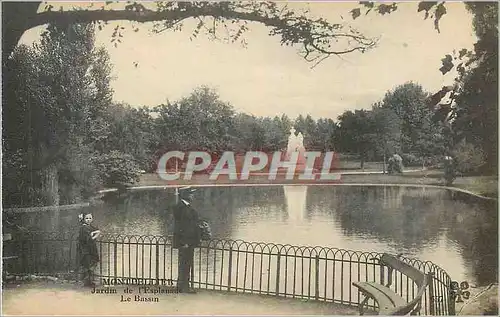 Ansichtskarte AK Montpellier Jardin de l'Esplanade le Bassin