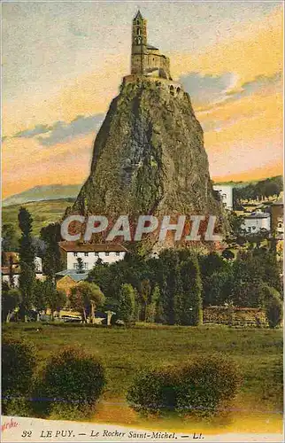 Cartes postales Le Puy le Rocher Saint Michel