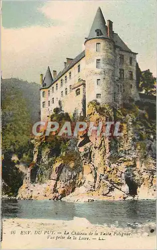 Ansichtskarte AK Env du Puy le Chateau de la Voute Polignac