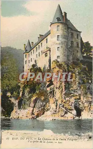 Cartes postales Env du Puy le Chateau de la Voute Polignac