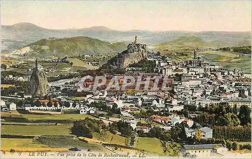 Cartes postales Le Puy Vue Prise de la Cote de Rochearnaud