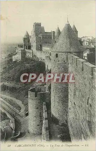Cartes postales Carcassonne (Cite) la Tour de l'Inquisition