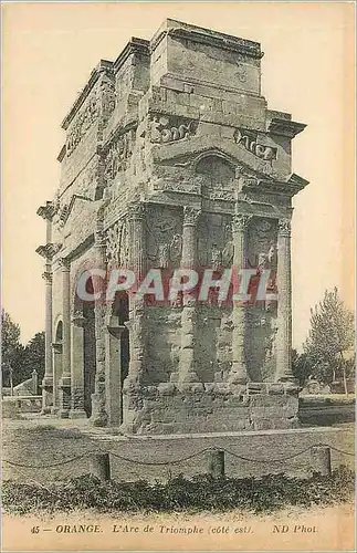 Ansichtskarte AK Orange l'Arc de Triomphe (Cote Est)