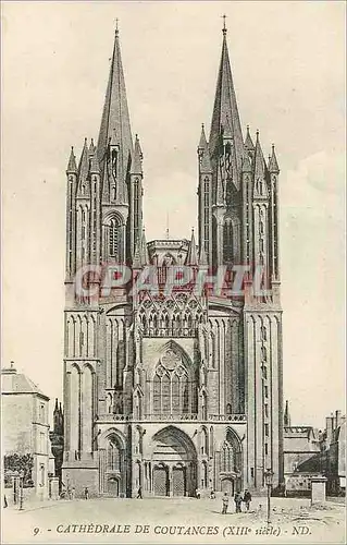 Cartes postales Cathedrale de Coutances (XIIIe siecle)