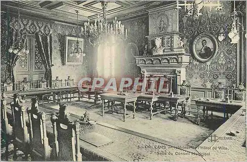 Cartes postales Orleans Interieur de l'Hotel de Ville