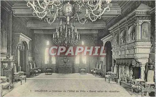 Cartes postales Orleans Interieur de l'Hotel de Ville