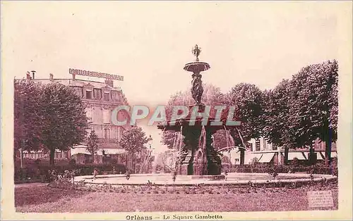 Cartes postales Orleans le Square Gambetta