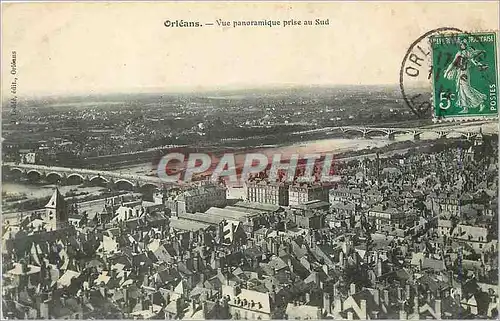 Cartes postales Orleans Vue Panoramique prise au Sud