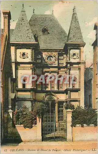 Cartes postales Orleans Maison de Diane de Poitiers