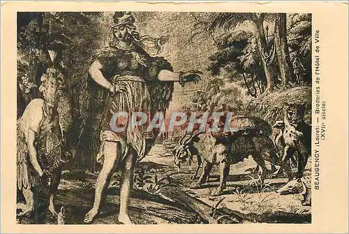 Ansichtskarte AK Beaugency (Loiret) Broderies de l'Hotel de Ville (XVIIe siecle)