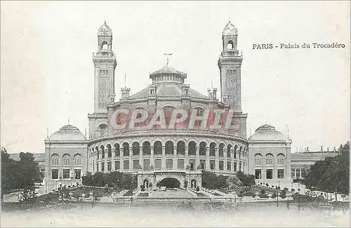 Cartes postales Paris Palais du Trocadero