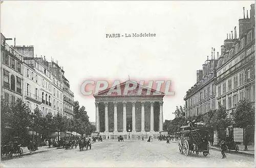 Cartes postales Paris la Madeleine