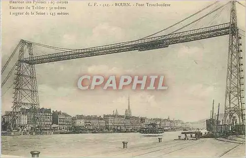 Cartes postales Rouen Pont Transbordeur