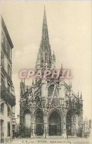 Ansichtskarte AK Rouen Eglise Saint Maclon