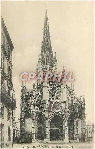Cartes postales Rouen Eglise Saint Maclon