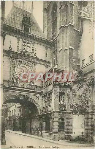 Cartes postales Rouen la Grosse Horloge
