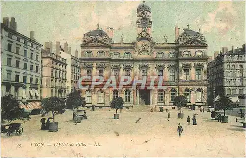 Cartes postales Lyon l'Hotel de Ville