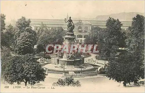 Cartes postales Lyon la Place Carnot