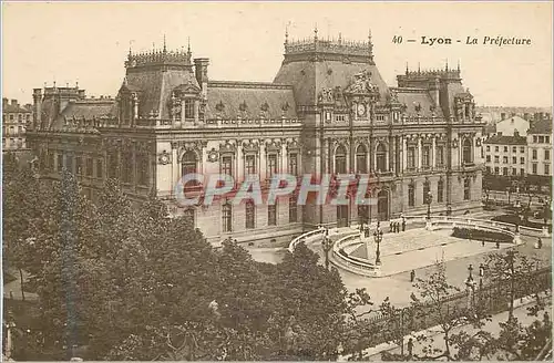 Cartes postales Lyon la Prefecture