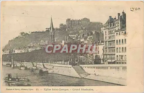 Cartes postales Lyon Eglise Saint Georges Grand Seminaire