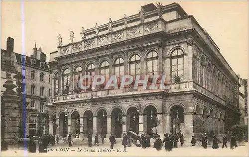 Ansichtskarte AK Lyon le Grand Theatre