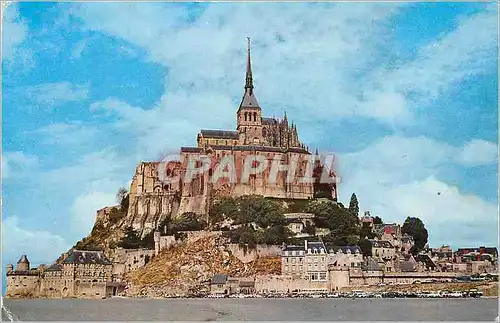 Moderne Karte Le Mont Saint Michel (Manche)