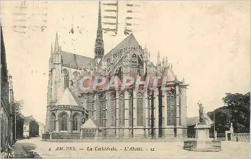 Ansichtskarte AK Amiens la Cathedrale l'Abside