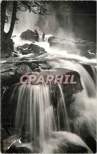 Cartes postales moderne Pau (B P) Cauterets (H P) Toute la France Cauterets La cascade du pas de l'ours