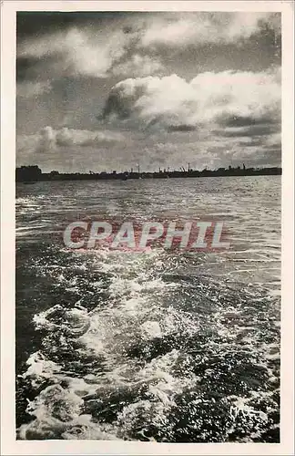 Cartes postales moderne Deauville Calvados Sillage de Bateaux