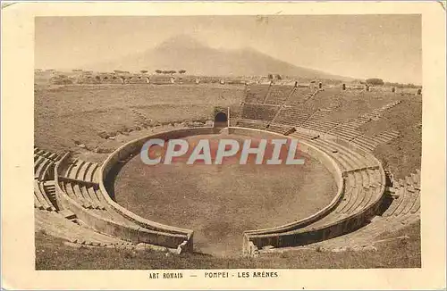 Cartes postales Pompei les Arenes Art Romain