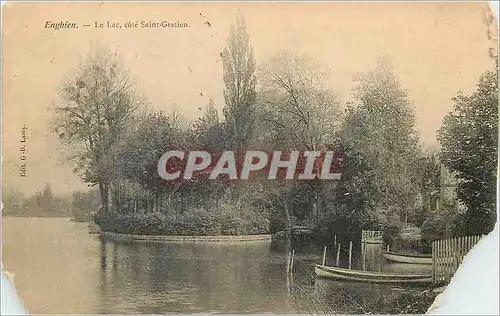 Ansichtskarte AK Enghien le Lac Cote Saint Gratien