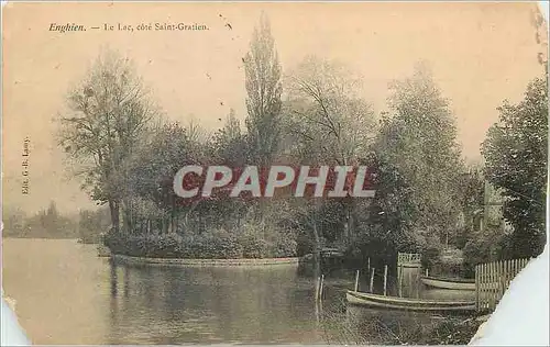 Cartes postales Enghien le Lac Cote Saint Gratien