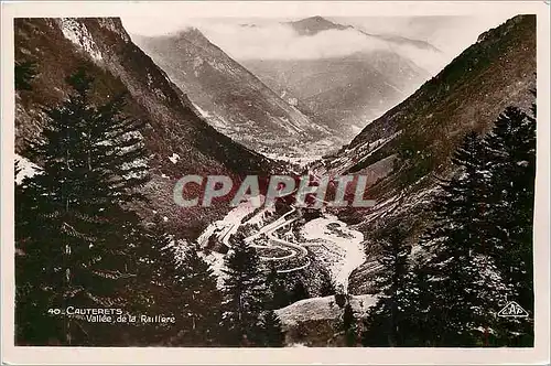 Cartes postales moderne Cauterets Vallee de la Raillere