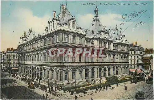 Cartes postales Lyon le Palais de la Bourse