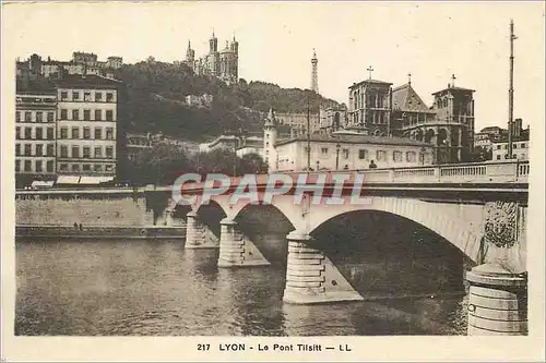 Cartes postales Lyon le Pont Tilsitt