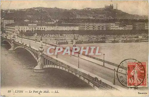 Ansichtskarte AK Lyon le Pont du Midi