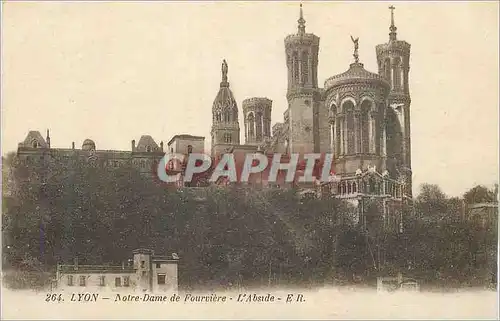 Cartes postales Lyon Notre Dame de Fourviere l'Abside