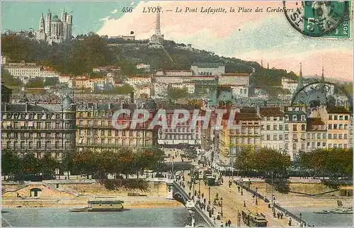 Cartes postales Lyon Le Pont Lafayette La Place des Cordeliers